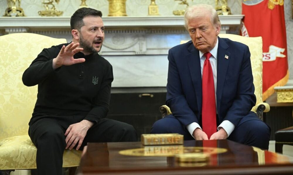 zelensky pede a trump mais munição para defesa aérea
