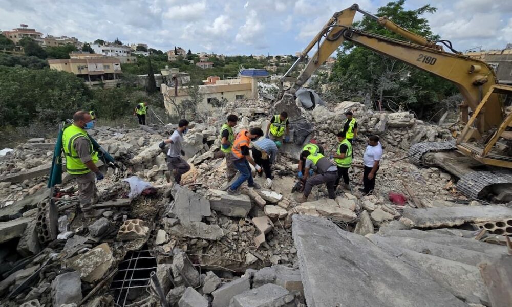 Libaneses denunciam destruição em massa no sul do país
