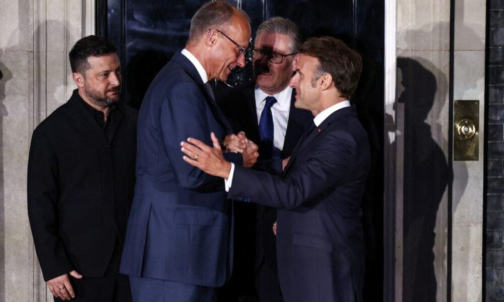 Reino Unido, Alemanha e França apoiam diálogo direto entre Ucrânia e Rússia proposto por Zelensky
