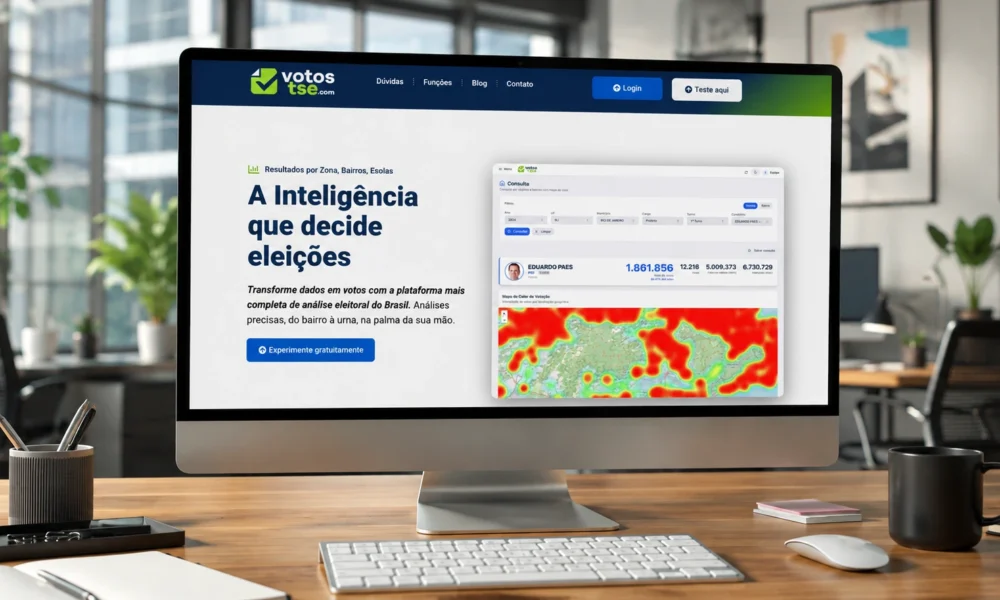 Eleições: plataforma detalha resultados por bairro e escola