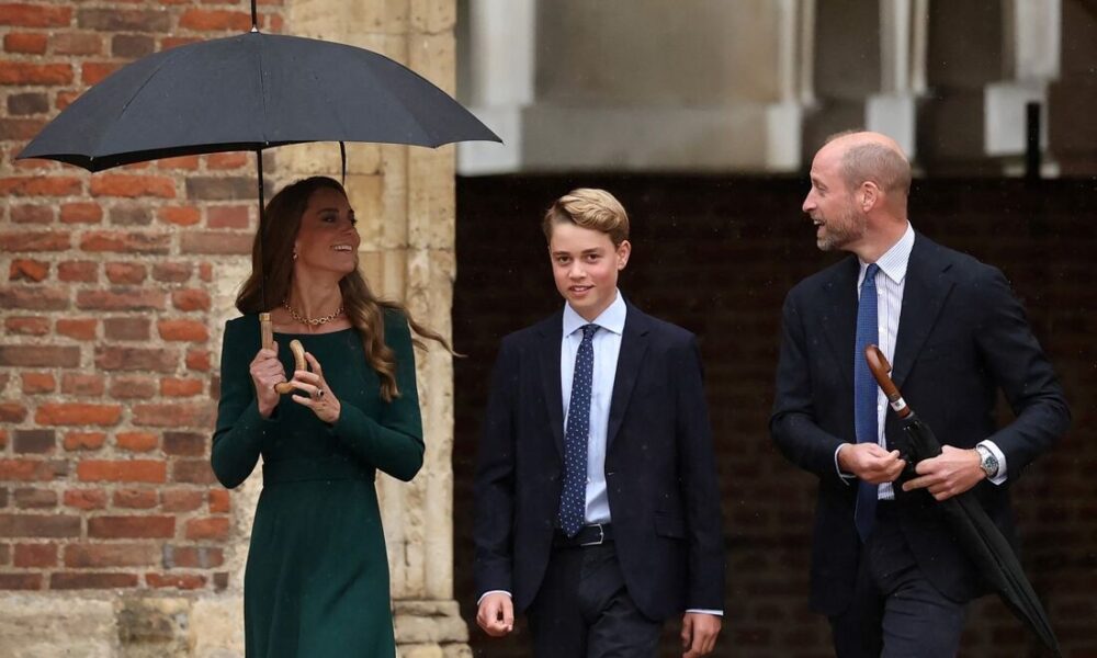 Prncipe George comea estudos em escola tradicional | Mundo | QTU Notícias