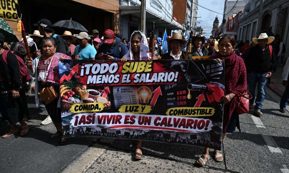 Indígenas guatemaltecos se juntam a protestos contra alta dos preços dos combustíveis