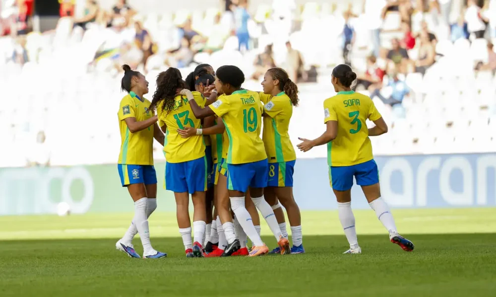Brasil vence Tanzânia na estreia da Copa do Mundo sub-20 feminina
