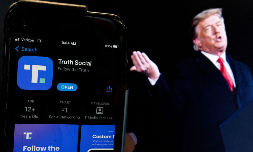 San Francisco processa Trump Media por acesso antecipado no Truth Social