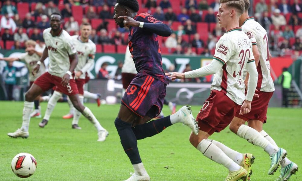 bayern consegue empate com augsburg após sofrer gol mais rápido da bundesliga