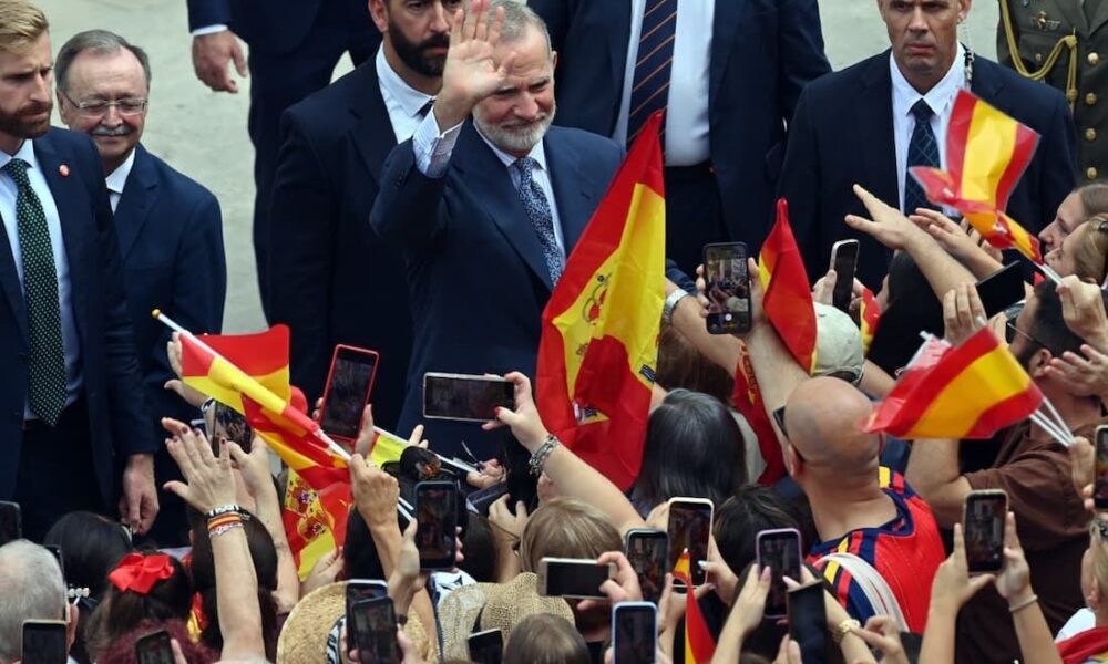 Reis da Espanha bem recebidos em Ceuta