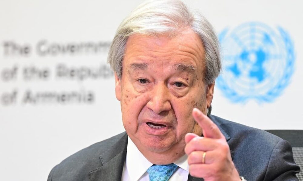 Apoiar combustíveis fósseis é apoiar a destruição do planeta, alerta secretário-geral da ONU