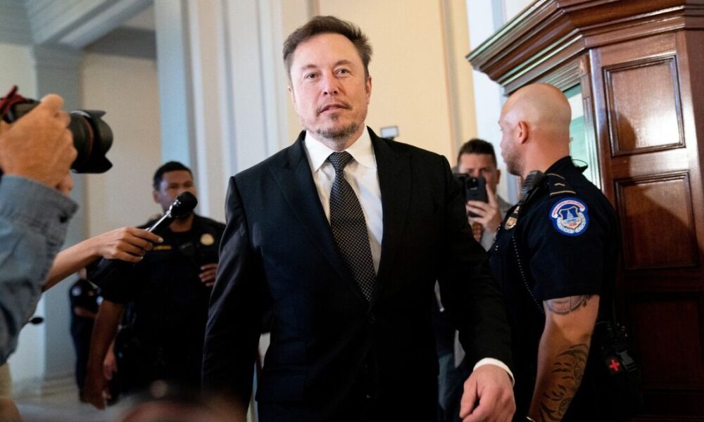 Trump elogia Elon Musk como um grande patrimônio nacional