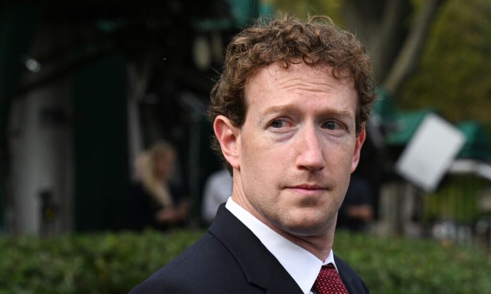 Meta mantém Zuckerberg na Califórnia antes de votação de imposto para bilionários - Foto